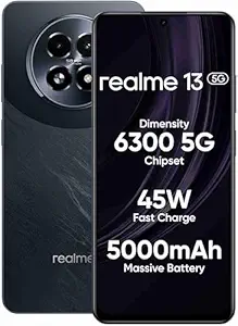 realme 13 5G (Dark Purple, 8GB RAM, 256GB Storage) | Expandable Upto 2TB | Up to 18GB Dynamic RAM | 50MP AI Dual Camera | 6.72" AMOLED Display | 45W Ultra Charging | Dimensity 6300 Processor