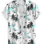 JOLIYA ll Abstract Geometric Print Casual Printed Half Sleeves Shirt for Man